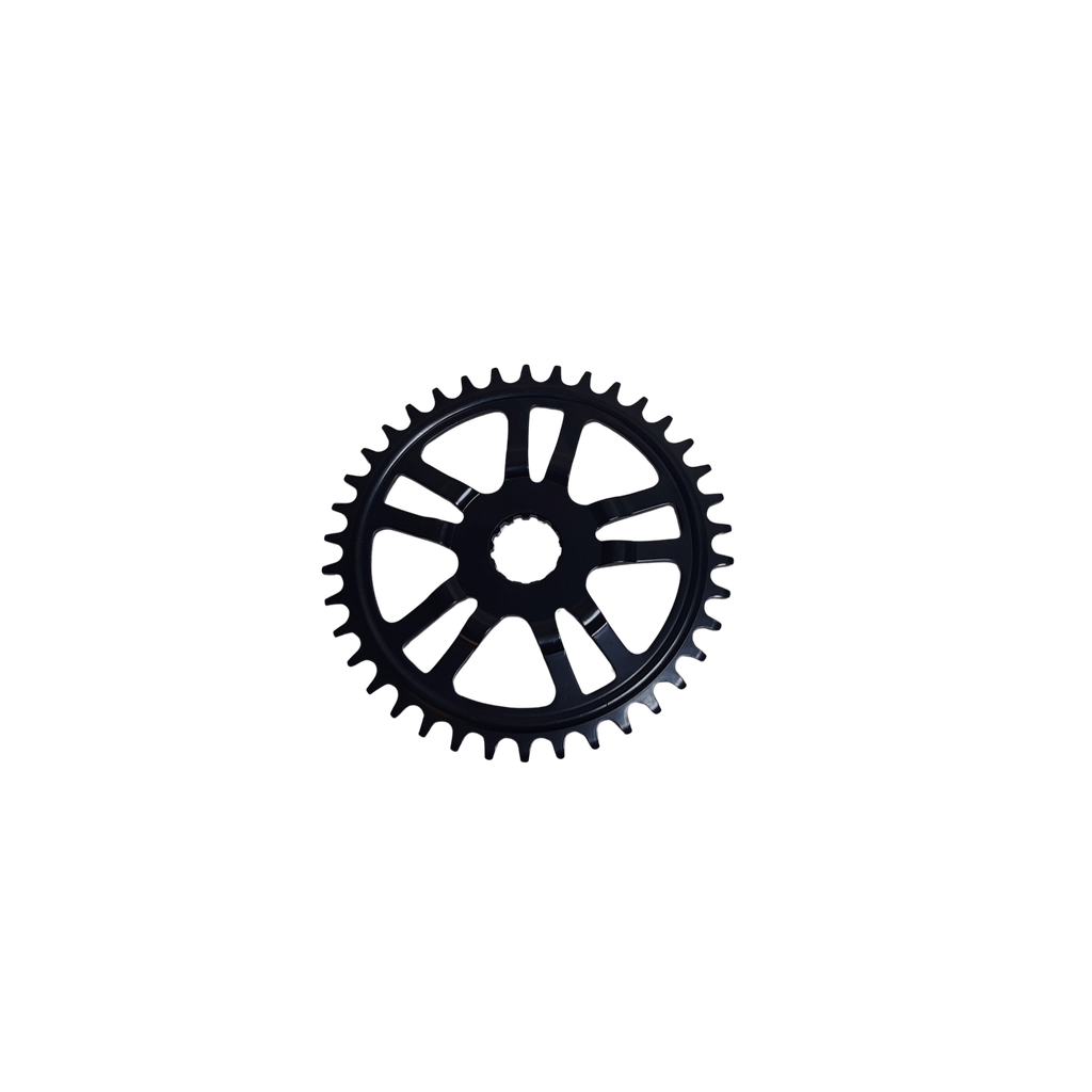 Pinion bicicleta Miranda, pentru Bosch Gen 3, 38T, linie de lant 47,5 mm, negru