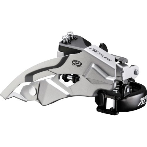 Schimbator fata 9 viteze Shimano Altus AFDM370M3, Top Swing, Dual Pull, colier 31,8 mm, 44–48T