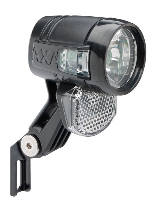 Far fata AXA Blueline 30, e-bike, cablu 1850 mm, cu conectori plus/minus