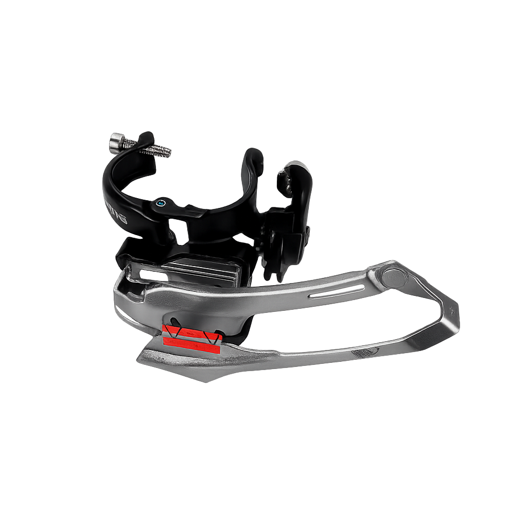 Schimbator fata 7/8 viteze Shimano FD TY710, Top Swing, Dual Pull, 31,8 mm