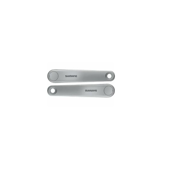 Set brate pedalier Shimano FC E5000, 170 mm, patrat, argintiu