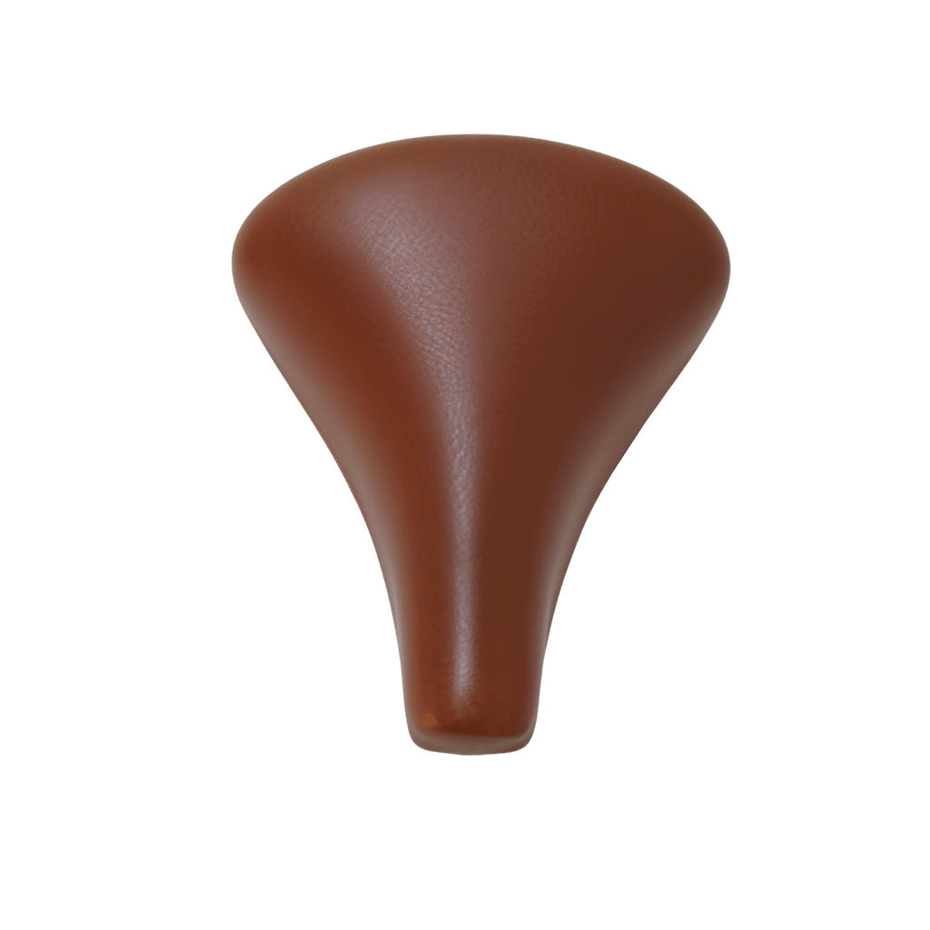 Sa bicicleta Selle Royal Holland Retro unisex 8073, maro deschis, arcuri si sine argintii, fara clema