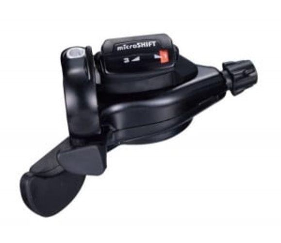 Maneta schimbator stanga 3 viteze Microshift TS71-3L, 1700mm, negru