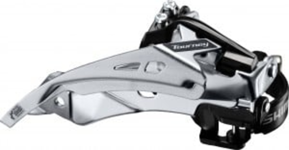Schimbator fata 7/8 viteze Shimano TY AFDTY710TSL6, 48T, Top Swing, Dual Pull, 34,9 mm, 66–69°