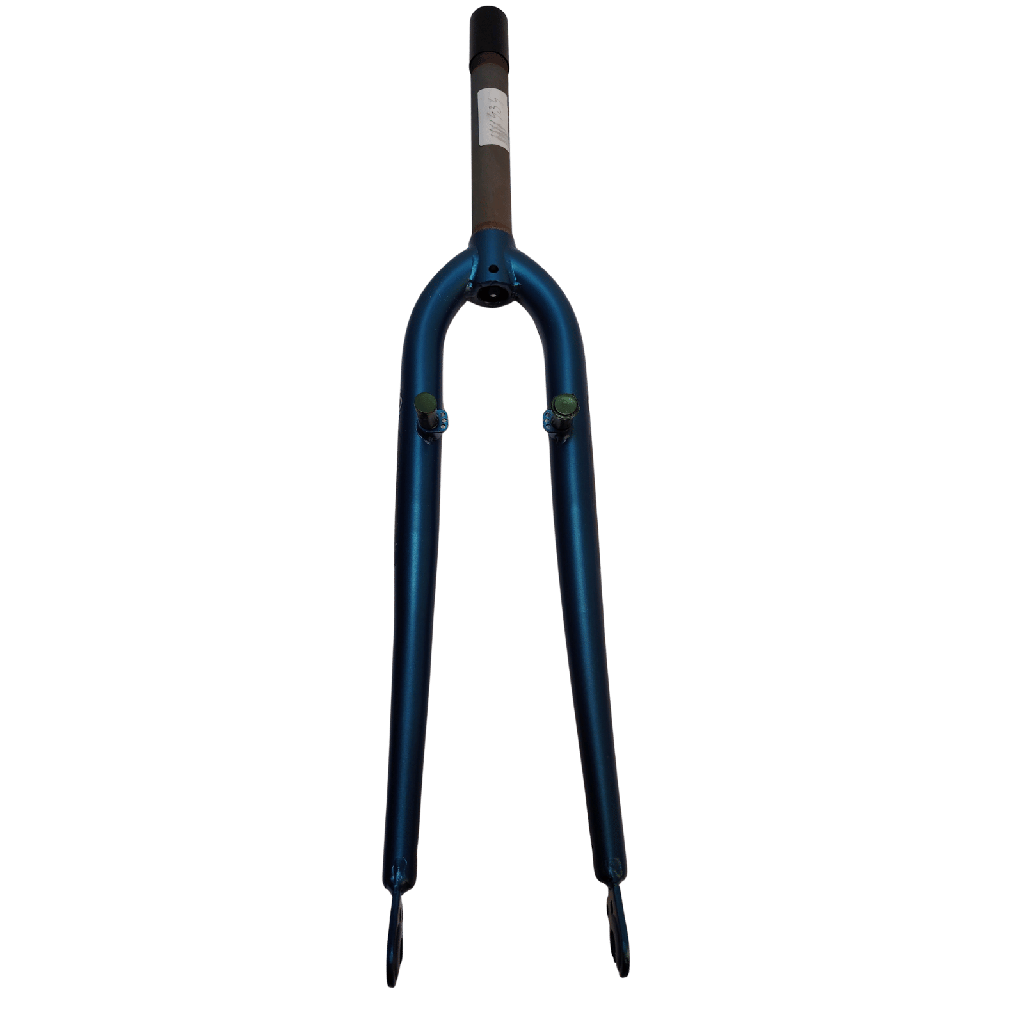 Furca otel 28 inch City/Trekking YS-7884, 1 1/8x200mm filet, cu pivoti, ghidaj cablu, portocaliu, cu decal Prophete