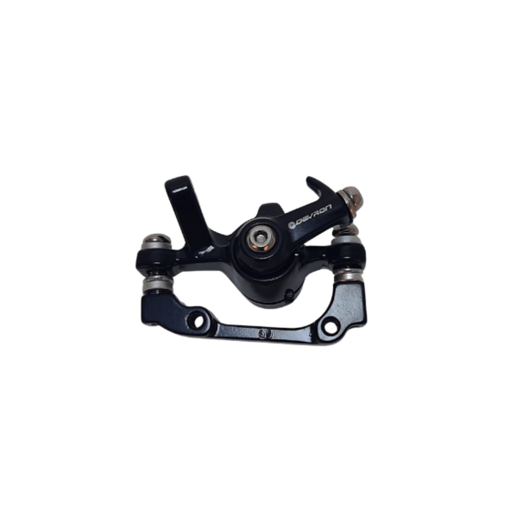 Frana spate pe disc Devron DS1816, rotor 160 mm, adaptor IS 160, negru