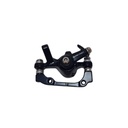 Frana spate pe disc Devron DS1816, rotor 160 mm, adaptor IS 160, negru