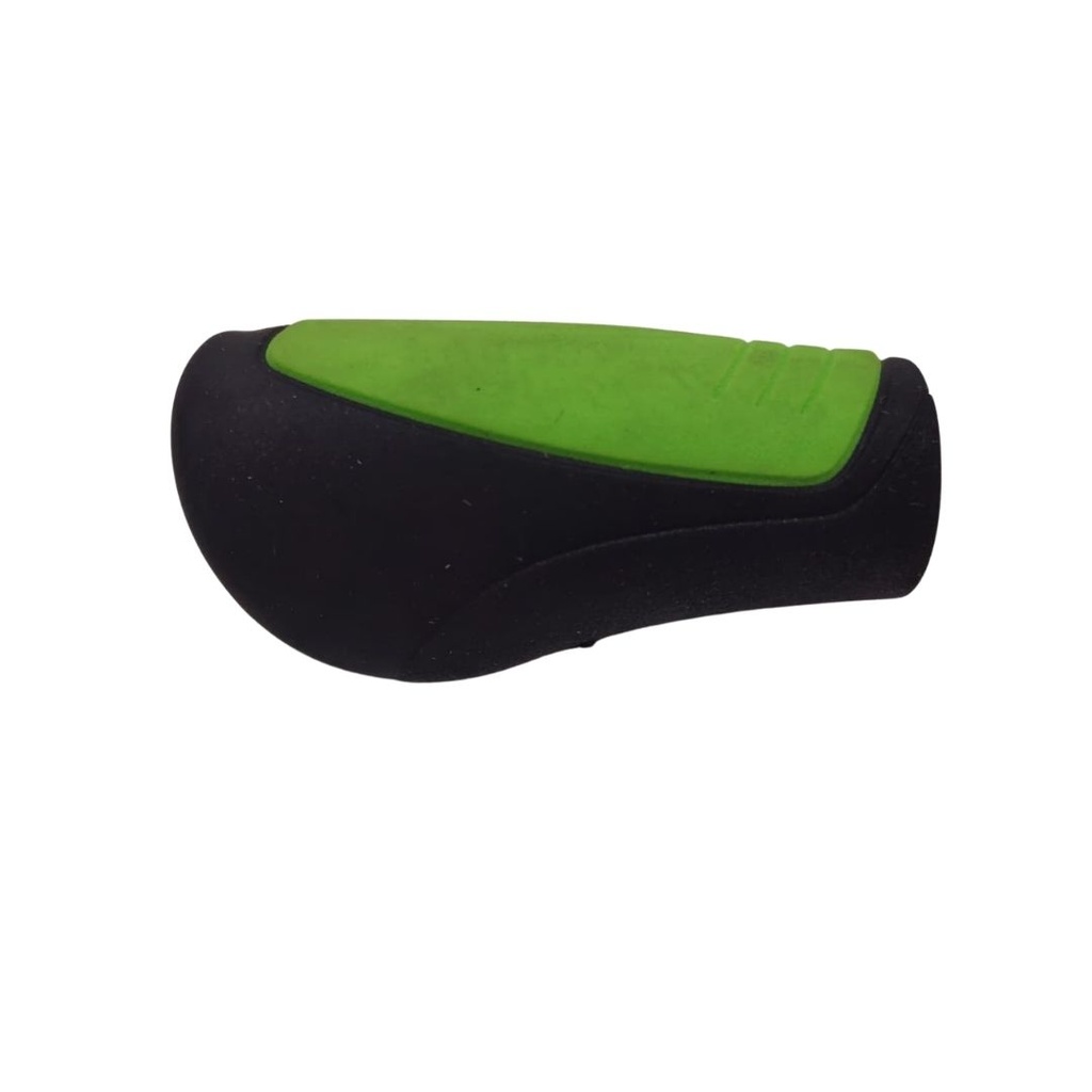 Mansoane bicicleta Ergo, 90mm, Negru-Verde
