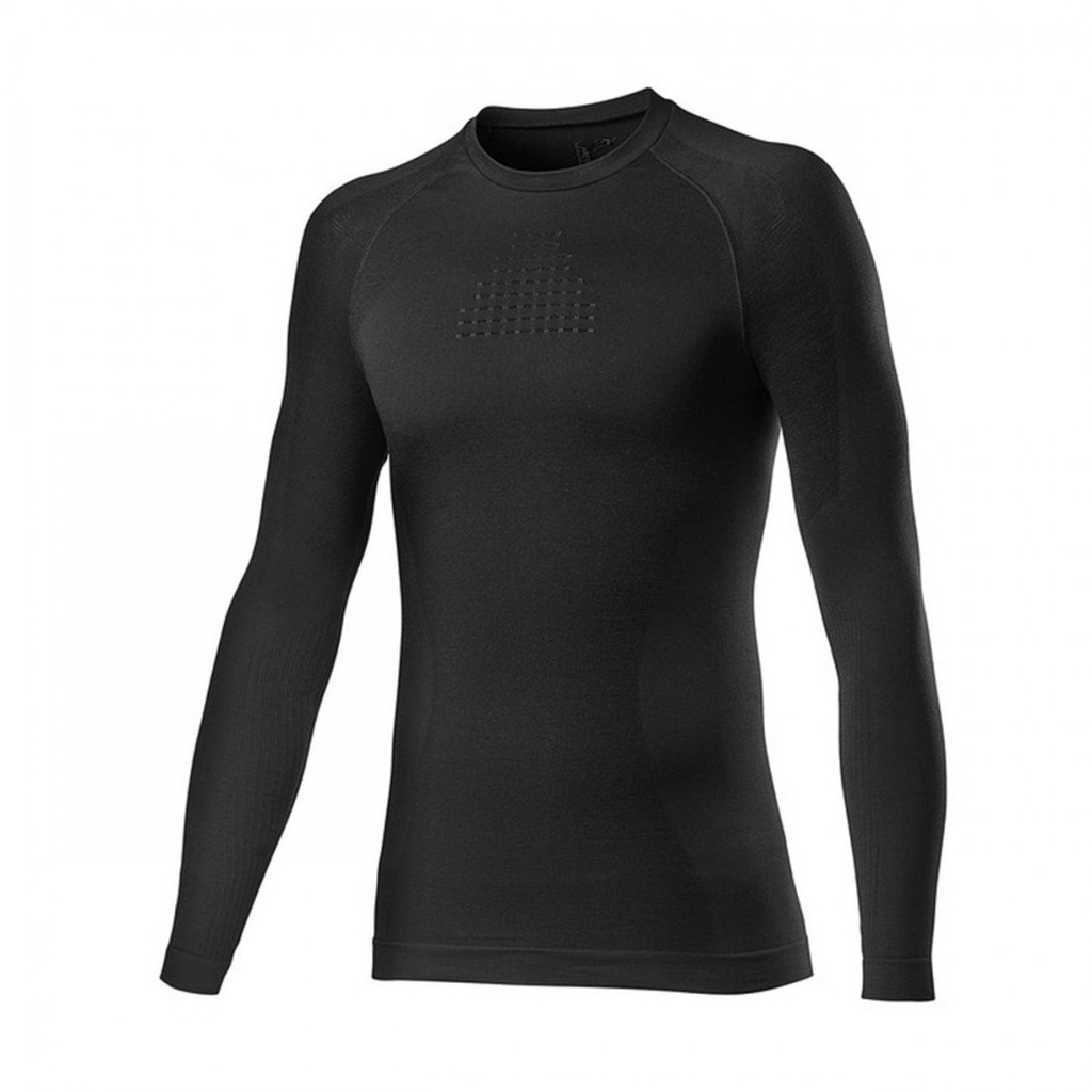 Bluza de corp cu maneca lunga Castelli Seamless Base Layer LS, Negru, XXL