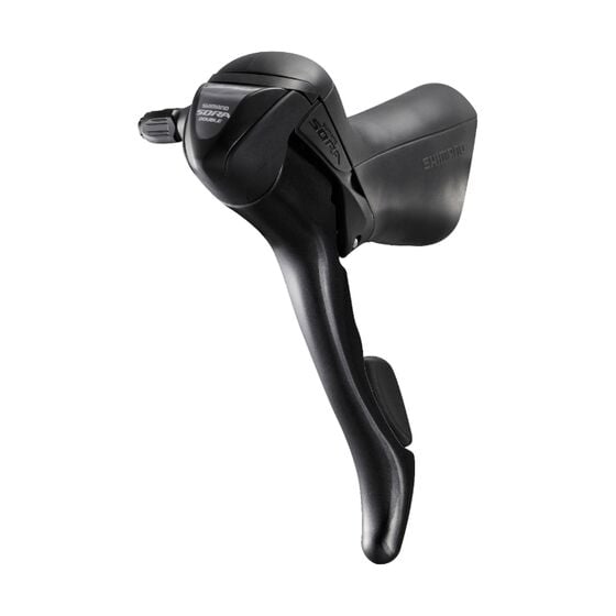 Maneta schimbator/frana stanga 2 viteze Shimano Sroa AST3500L200IX, 2000 mm, negru