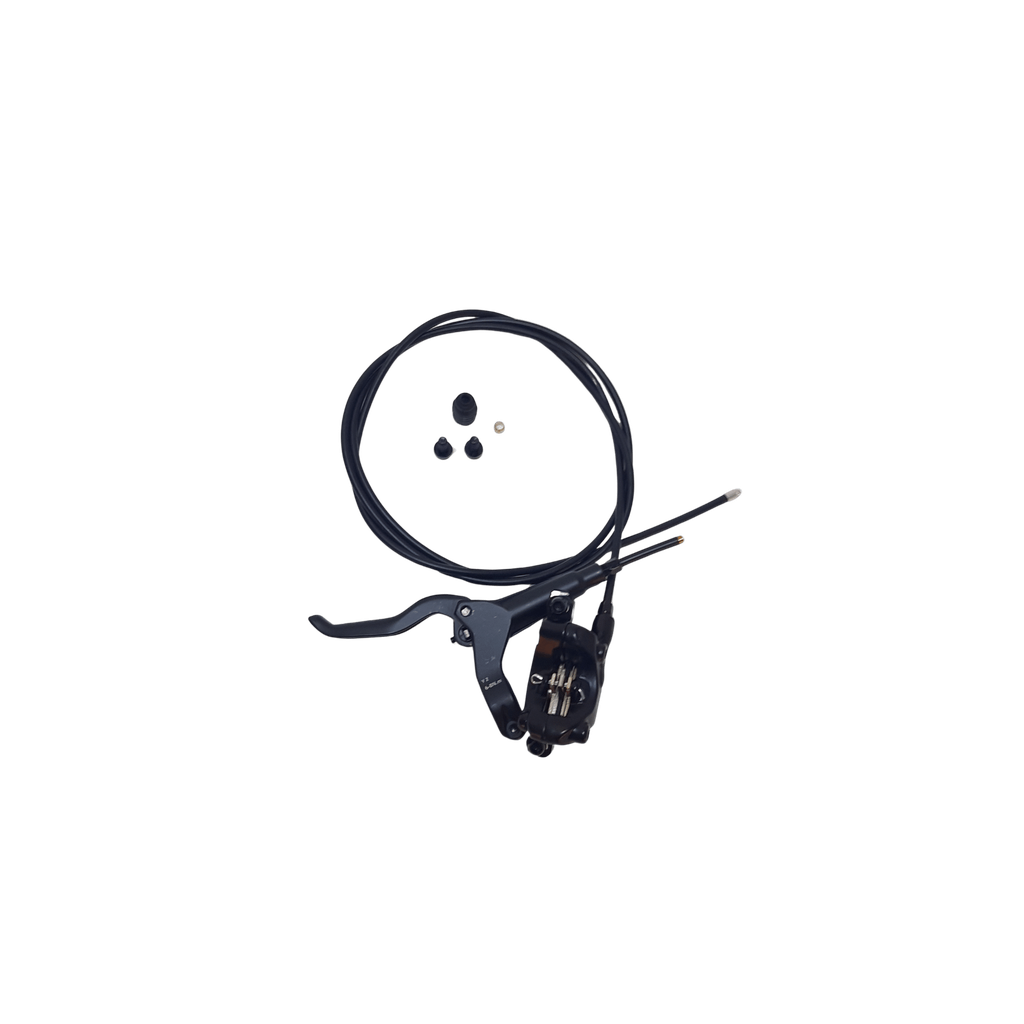 Frana spate pe disc hidraulica JAK, furtun 1700 mm, adaptor IS, rotor 160 mm
