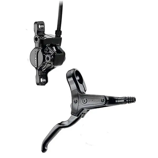 Frana spate pe disc hidraulica Tektro HD M285, furtun 1400 mm, rotor 160 mm, negru