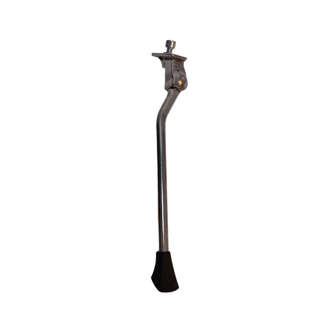 Cric bicicleta Pletscher Standert F12, 265 mm, cu talpa, Argintiu