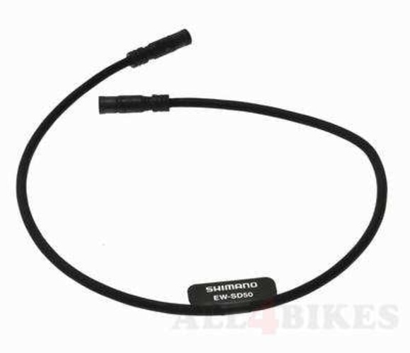 Cablu electric Shimano EW-SD50, pentru STEPS, rutare externa, 300 mm, negru