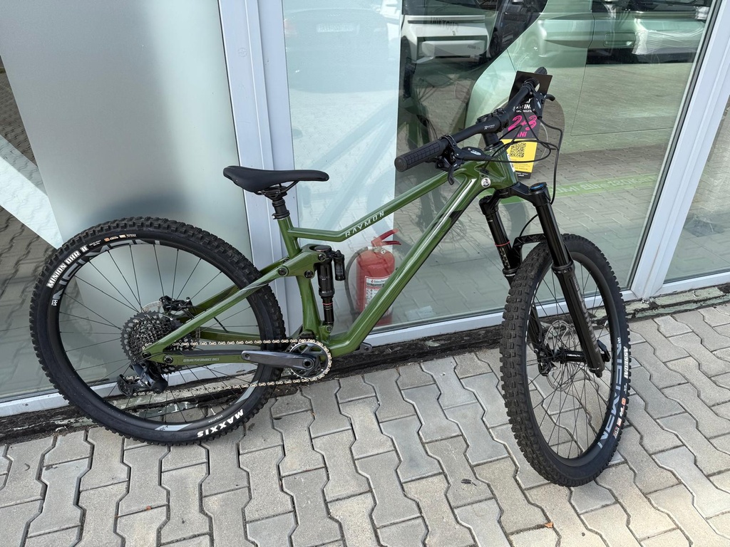 Bicicleta Full Suspension Raymon FullRay 170 10.0 - 29 Inch, M, Verde - Reambalat