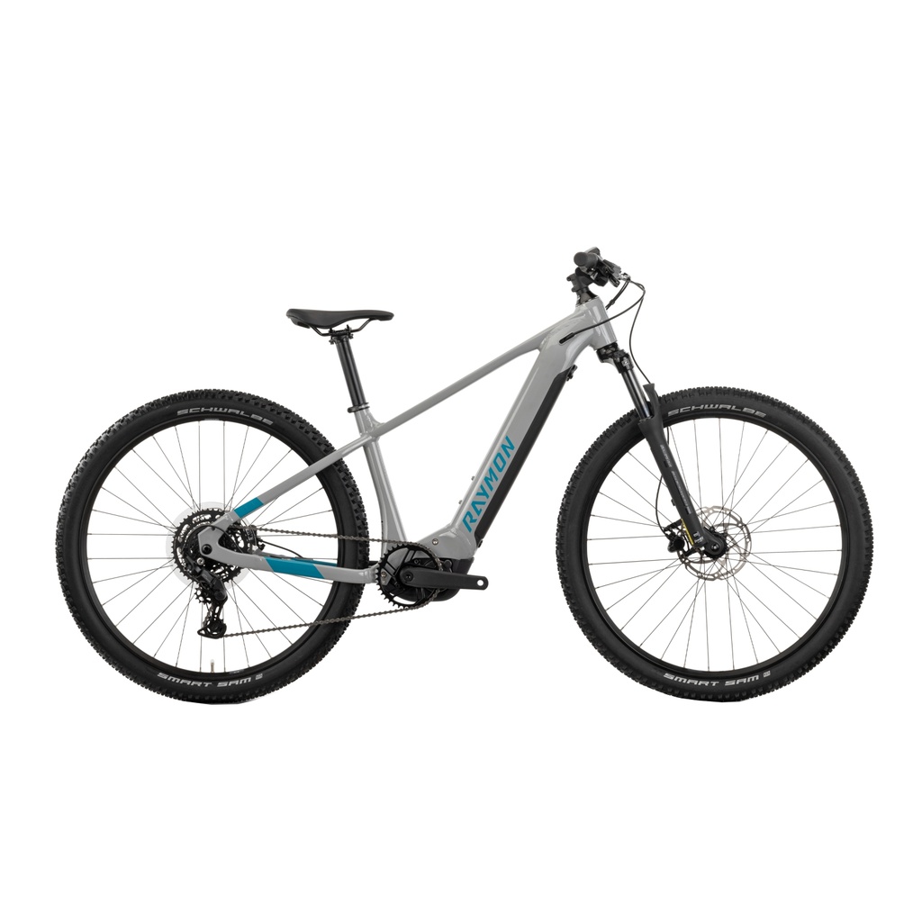 Bicicleta Electrica Raymon Mtb Hardray 500 2025 - 29 Inch, M, Gri - Cues - Reambalat