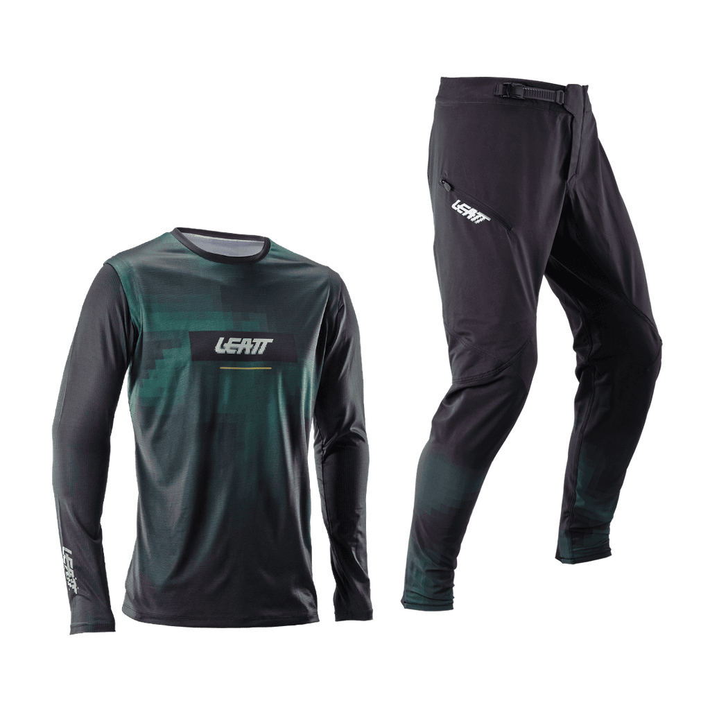 Bluza si Pantaloni Leatt Ride Kit MTB 1.0 Szymon Godziek L