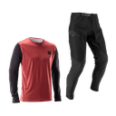 Bluza si Pantaloni Leatt Ride Kit MTB 1.0 Dusty Red M