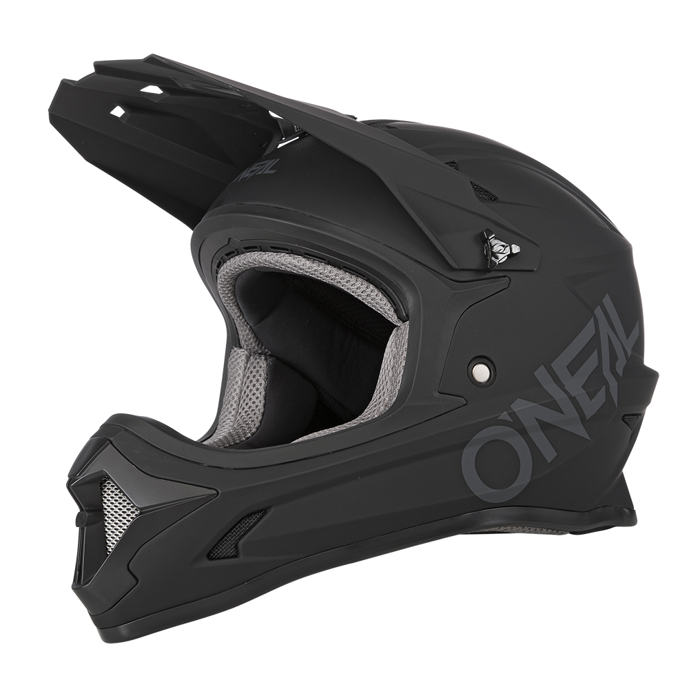 Casca Ciclism Integrala Copii O'Neal Sonus Solid - 51-52 Cm, L, Negru