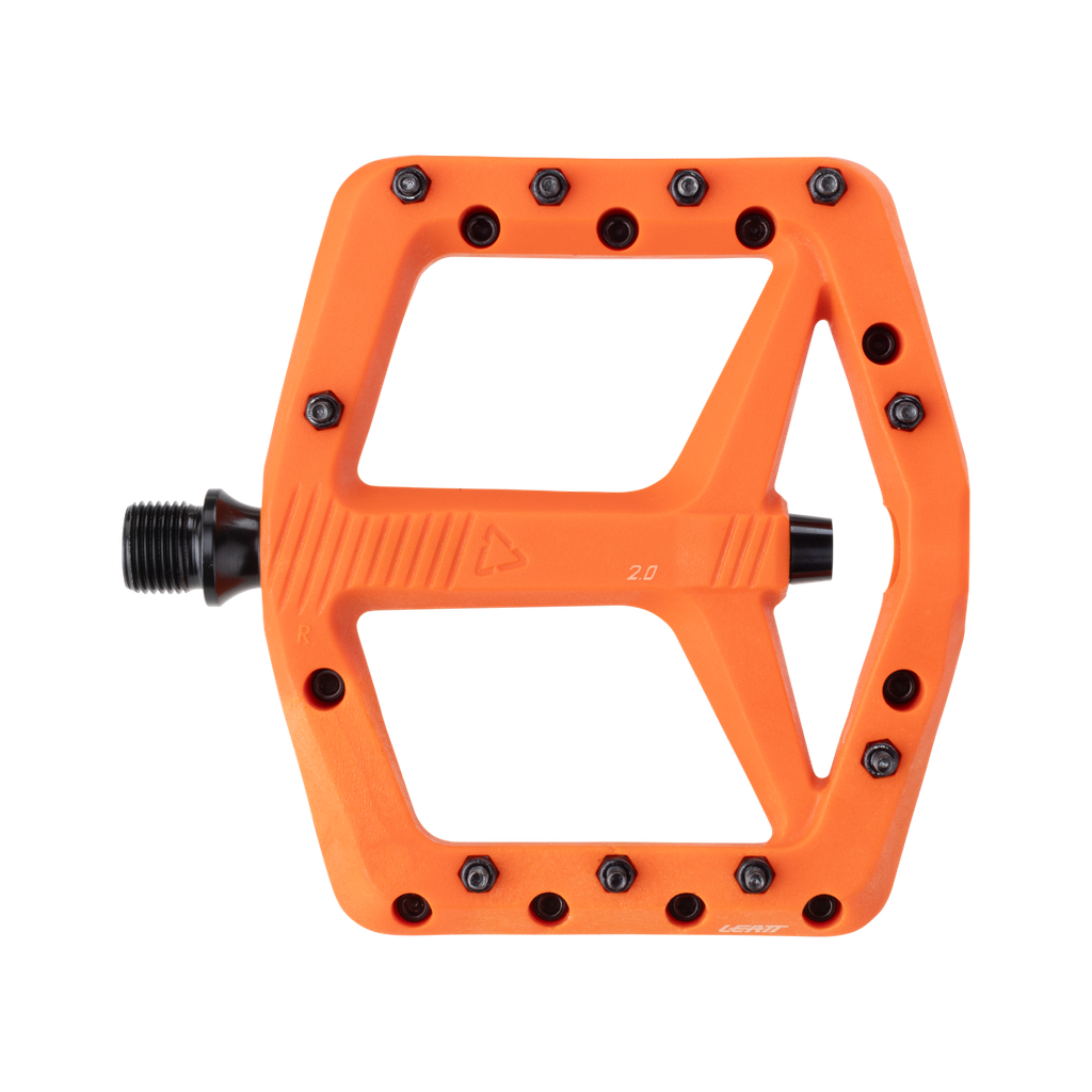 Pedale Leatt AllMtn 2.0 Flat Wide Orange