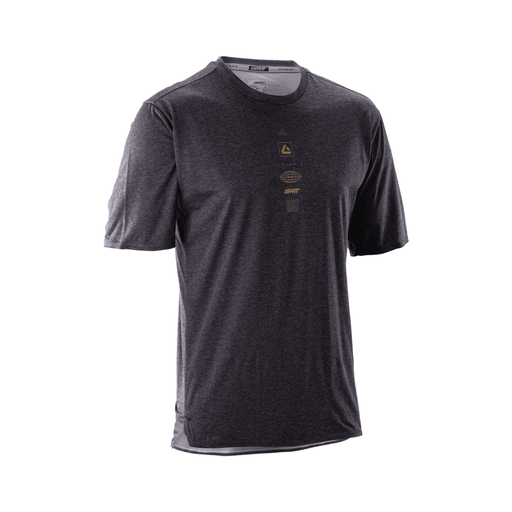 Tricou Leatt MTB Trail 4.0 Ghost Black L