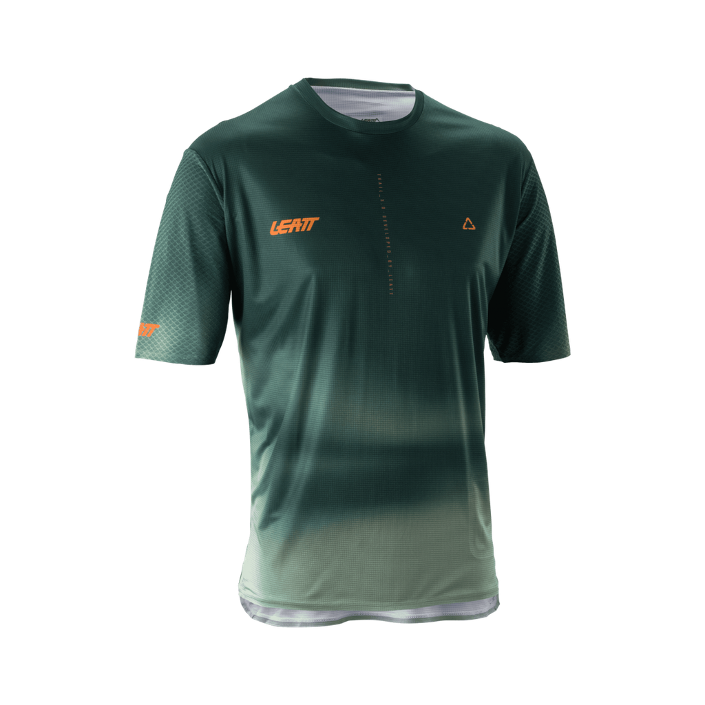 Tricou Leatt MTB Trail 3.0 Spruce Green S
