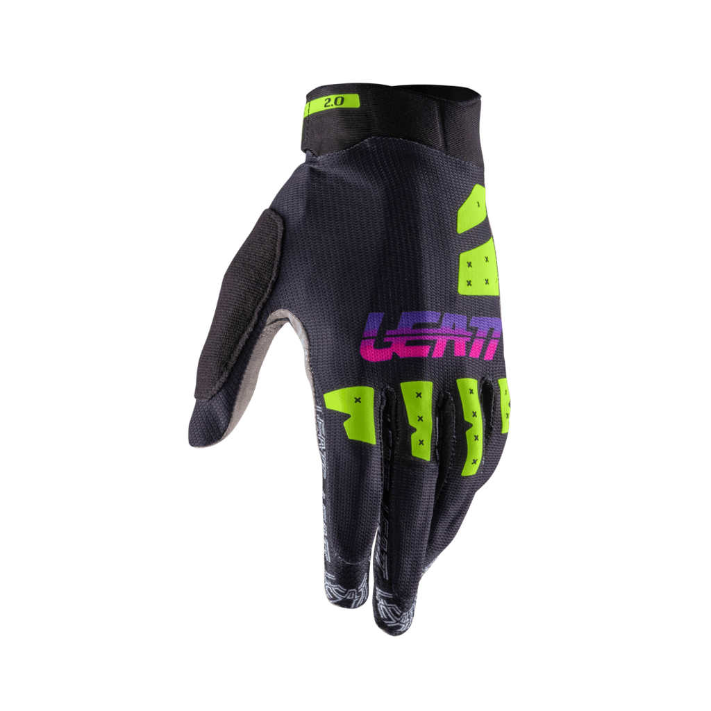 Manusi Leatt MTB 2.0 X-Flow Neon Black M