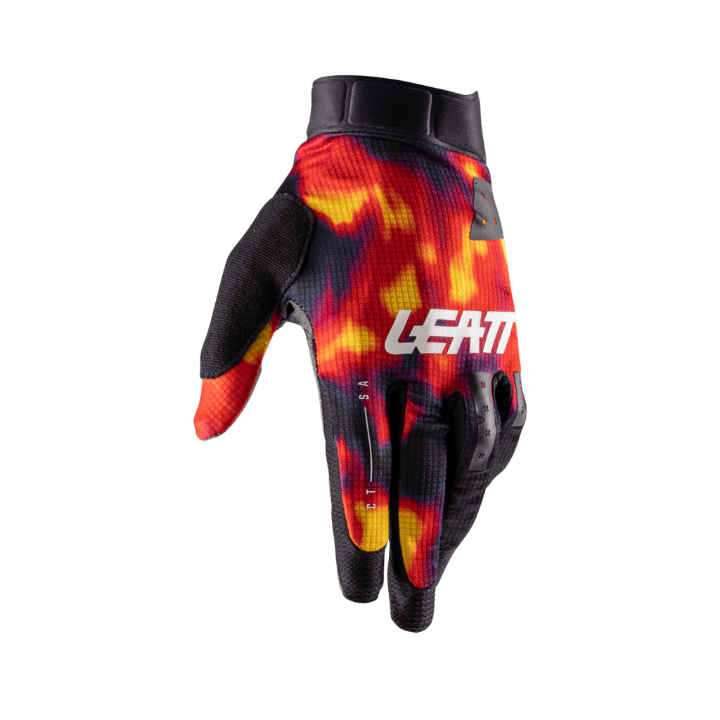 Manusi Leatt MTB 1.0 GripR Heatmap Red M