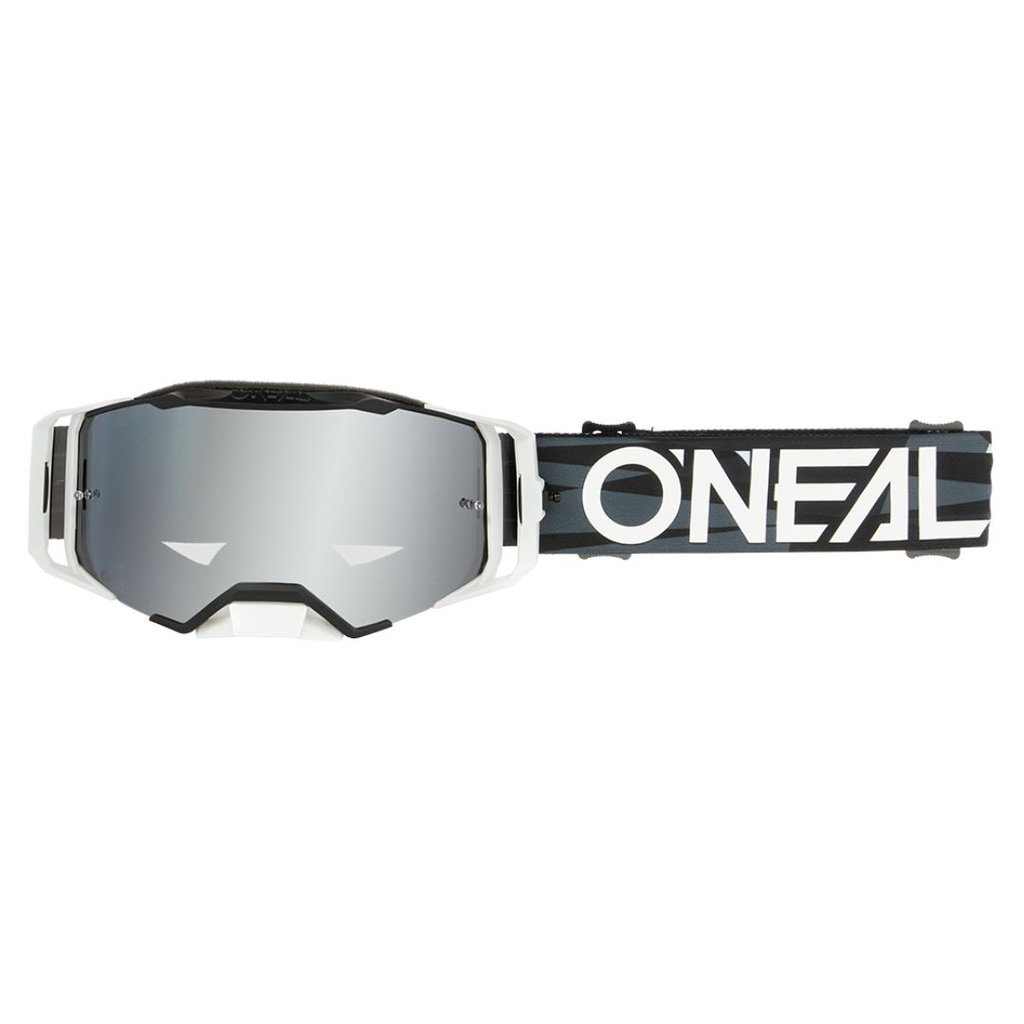 Ochelari O'Neal B-33 ICTUS V.25 - Lentile Argintii, Negru-Alb